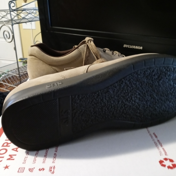 SAS Free Time Sage Suede Comfort Walking Shoe 8W,Like 🆕New!Gift It.👞👞 - Picture 5 of 13